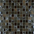 mosaique en pierre naturelle, carrelage mosaique, brun, carrelage sur filet, salle de bain, douche, Tilestone